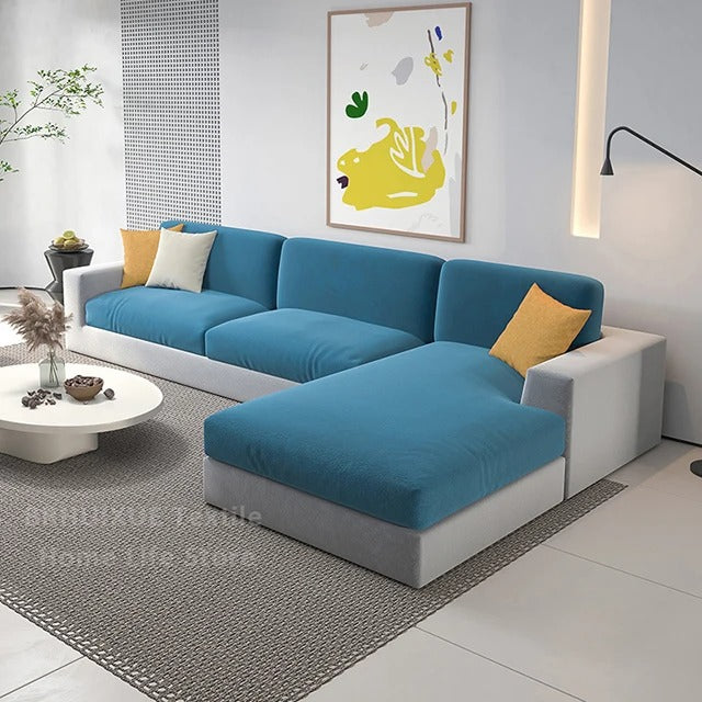 Super Soft Velvet Sofa Seat Cushion Cover