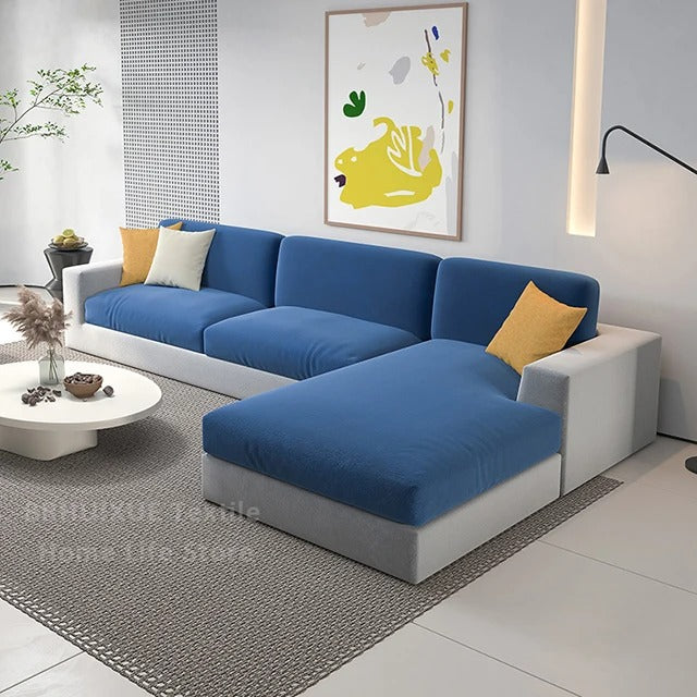 Super Soft Velvet Sofa Seat Cushion Cover