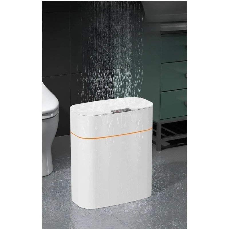 Touchless Sensor Trash Can – Auto-Open Lid for Kitchen & Bathroom