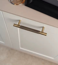 Santaya Antique Brass Cabinet Handles & T-bar Knobs