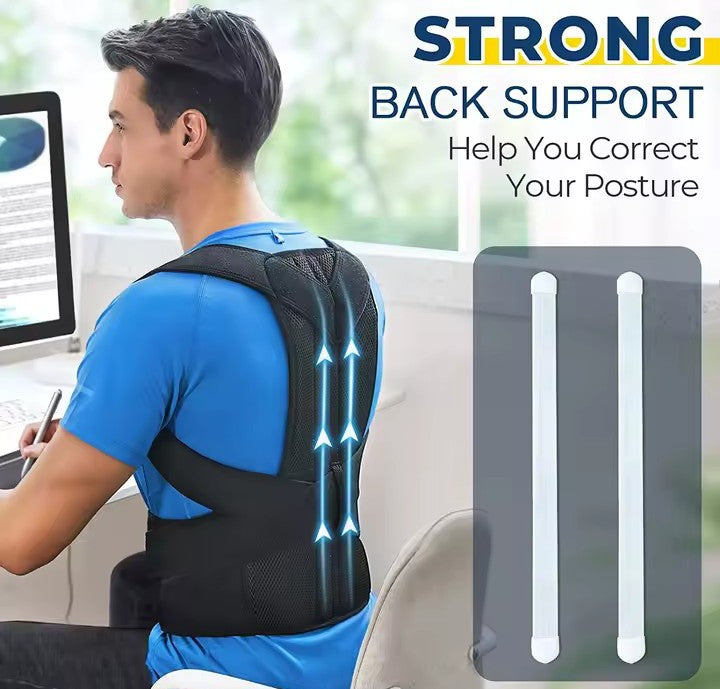 Upper Back Posture Corrector – Clavicle & Shoulder Support Brace